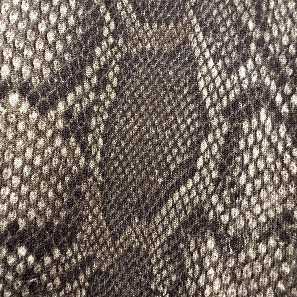 Michael Kors Python Snake Print Short Sleeve Swea… - image 2